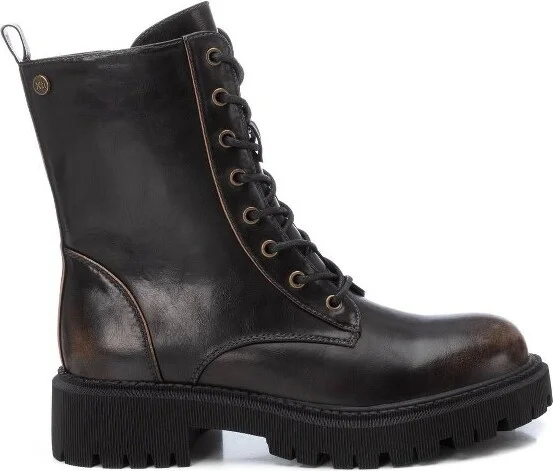 Xti Women's Combat Booties 143318, Brown,