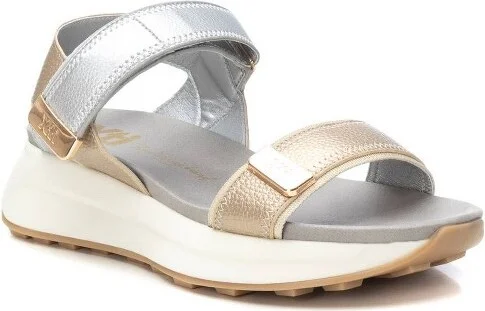 XTI Women's Comfort Sandals 143874 Gold - Image 2