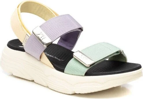 XTI Women's Comfort Sandals 144073 Aqua - Image 2