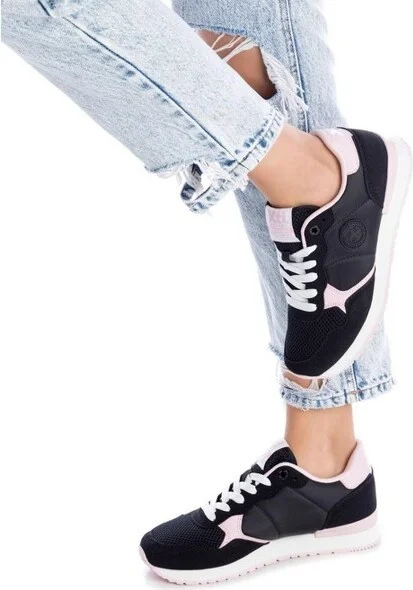 Xti Women's Comfort Sneakers 141024 Black, - Image 2