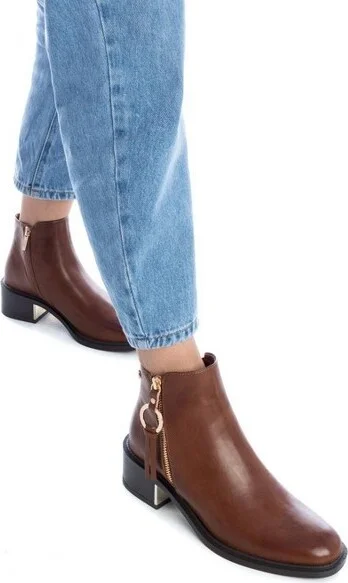 XTI Women's Dress Booties 141941 - Brown, - Image 2