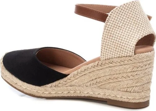 XTI Women's Espadrilles Sandals , Black, - Image 2