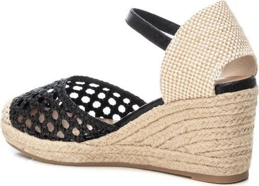 XTI Women's Espadrilles Sandals , Black, - Image 2
