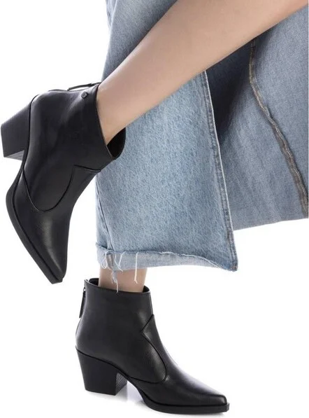 Xti Women's Fashion Booties 143015, Black, - Image 2