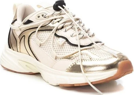 Xti Women's Fashion Sneakers 144052 Gold - Image 2