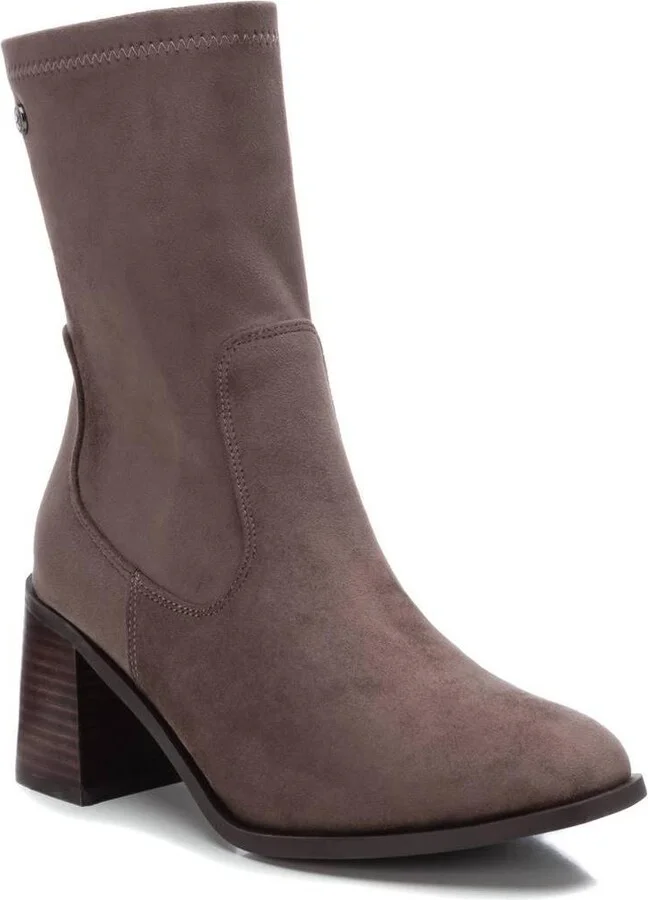 Xti Women's Fashion Sock Boots with side Zipper - Image 2