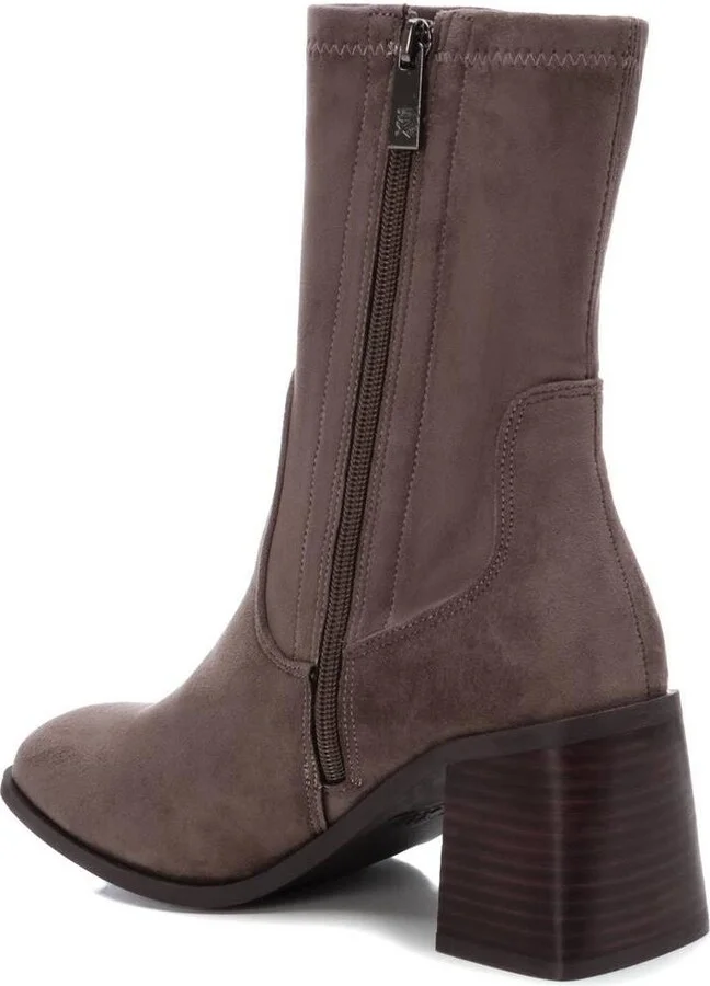 Xti Women's Fashion Sock Boots with side Zipper - Image 3