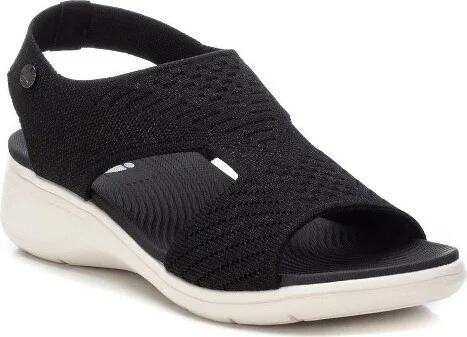 XTI Women's Flat Sandals 142737 Black - Image 2