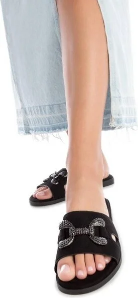 Xti Women's Flat Sandals 142938 BEIGE - Image 3