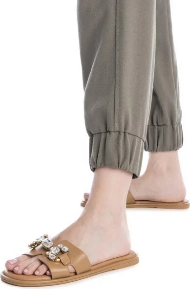 Xti Women's Flat Sandals 14379 BLACK - Image 4