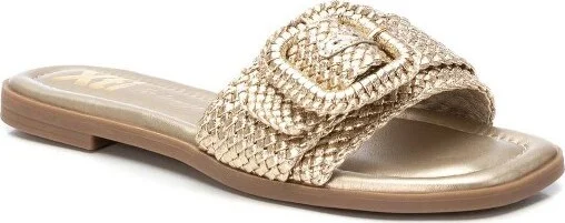 XTI Women's Flat Sandals 143861 Black - Image 3