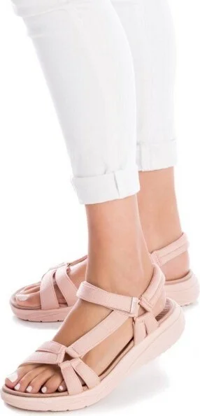 Xti Women's Flat Sandals -Beige, - Image 4