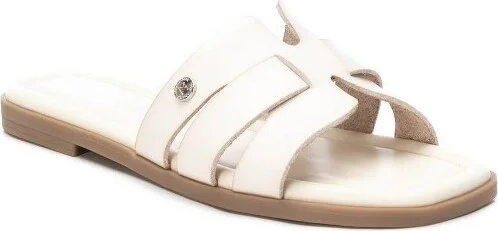 XTI Women's Flat Sandals -Ivory, - Image 2