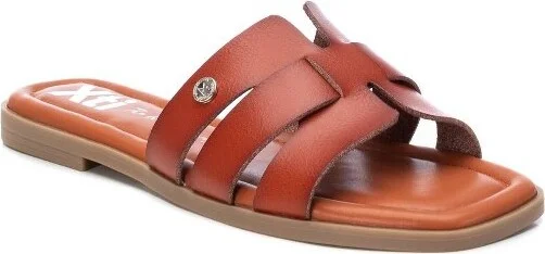 XTI Women's Flat Sandals -Ivory, - Image 3