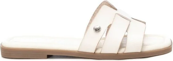 XTI Women's Flat Sandals -Ivory,
