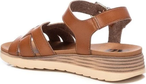 XTI Women's Flat Sandals , Taupe, - Image 2