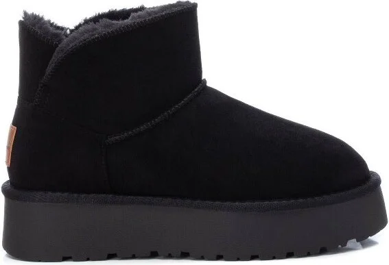 XTI Women's Fur Lined Suede Booties 142197, Brown,