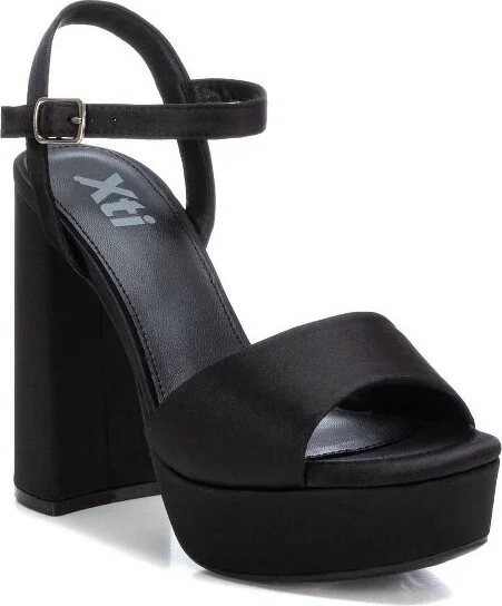 Xti Women's Heeled Platform Sandals 1452 - Black, - Image 2