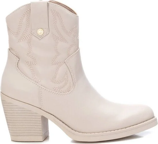 XTI Women's Italian Western Booties 141994 - Black, - Image 3