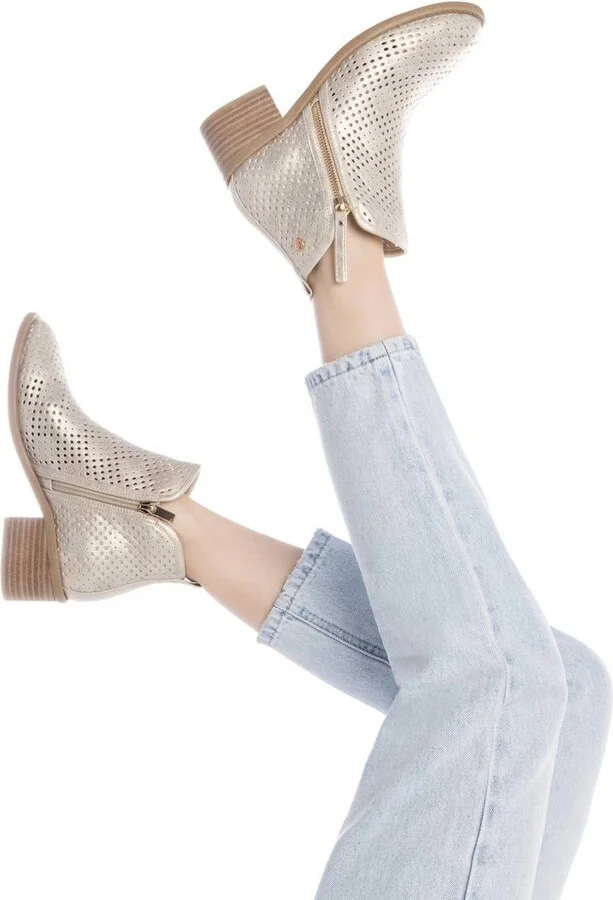 Xti Women's Italian Western Booties With side Zipper - Image 2