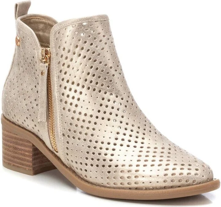 Xti Women's Italian Western Booties With side Zipper - Image 3