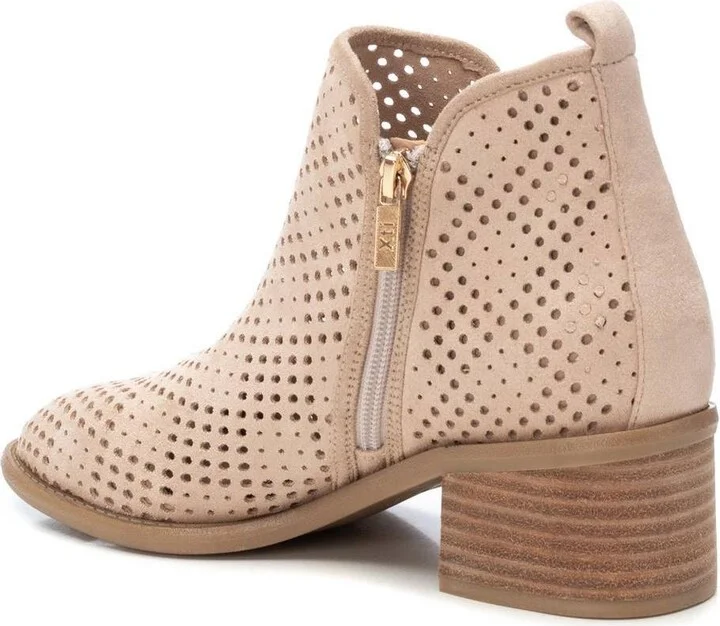 Xti Women's Italian Western Booties With side Zipper - Image 7