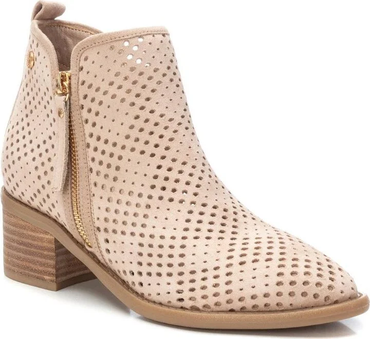 Xti Women's Italian Western Booties With side Zipper - Image 8