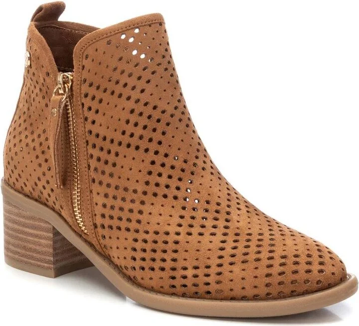 Xti Women's Italian Western Booties With side Zipper - Image 10