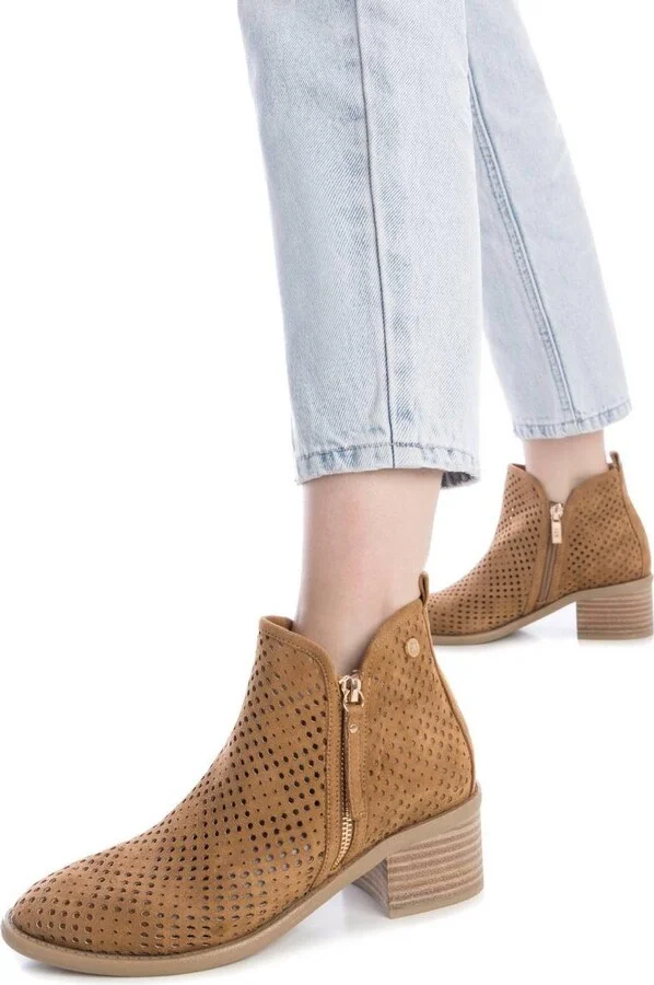 Xti Women's Italian Western Booties With side Zipper - Image 11