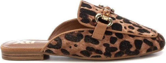 Xti Women's Leopard print Mules 14455 Leopard print