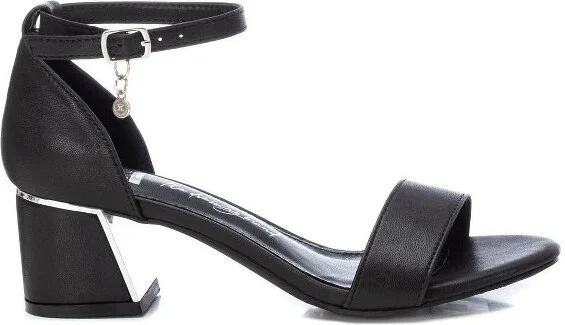 XTI Women's Low Heel Sandals , Black,