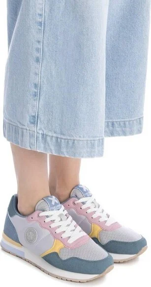 Xti Women's Multicolored Casual Sneakers 144061 Jeans - Image 2