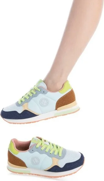 Xti Women's Multicolored Casual Sneakers 144061 Jeans - Image 3
