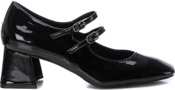 XTI Women's Patent Leatherette Pumps 143033 Black