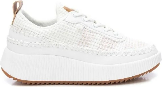 Xti Women's Platform Casual Sneakers 143672 Ice