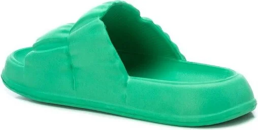 Xti Women's Pool Slides Sandals 14137 - Medium green, - Image 2