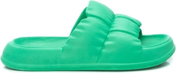 Xti Women's Pool Slides Sandals 14137 - Medium green,