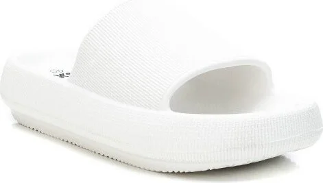 Xti Women's Rubber Flat Sandals 444890 White - Image 2
