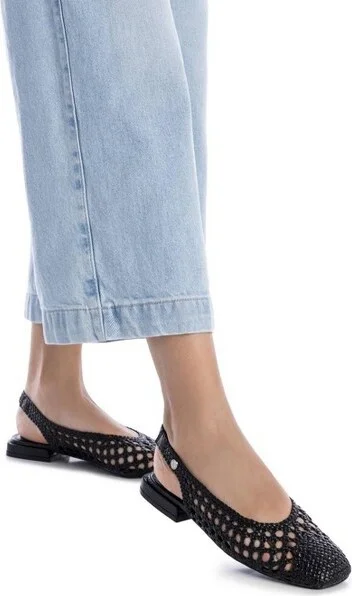Xti Women's Slingback Flats GOLD - Image 3