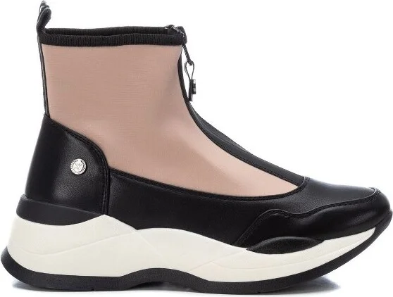 Xti Women's Sneaker Booties 140501 - Black/Nude, - Image 2