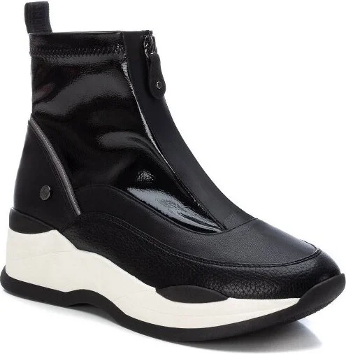 Xti Women's Sneaker Booties 142032 - Black,