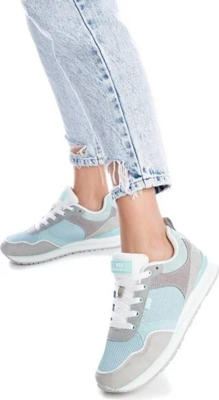 Xti Women's Sneakers 141184 - Aqua, - Image 2