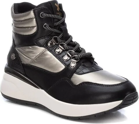 Xti Women's Sport Wedge Booties 142922, Black, - Image 2