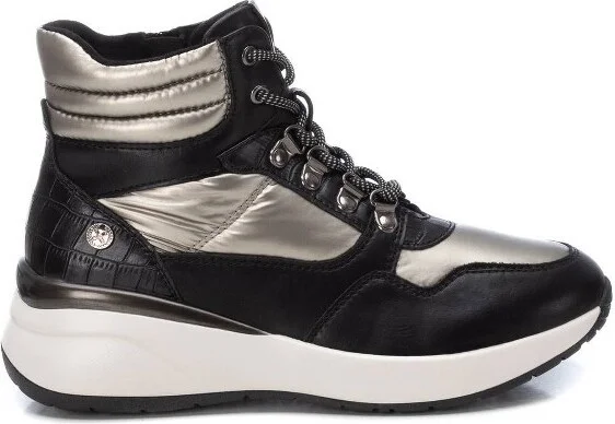 Xti Women's Sport Wedge Booties 142922, Black,