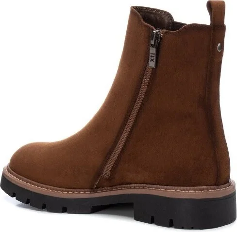 XTI Women's Suede Ankle Booties 142199 - Brown, - Image 2