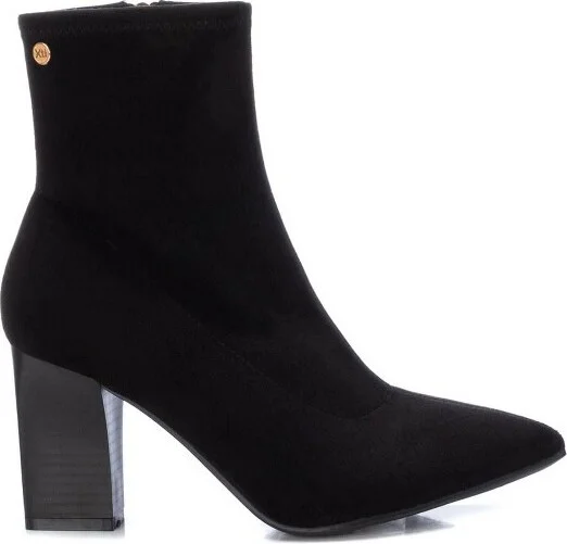 XTI Women's Suede Dress Booties 14202 - Medium beige, - Image 3
