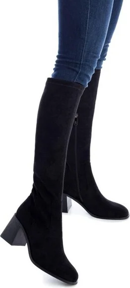 XTI Women's Suede Dress Boots 140531 - Light brown, - Image 3