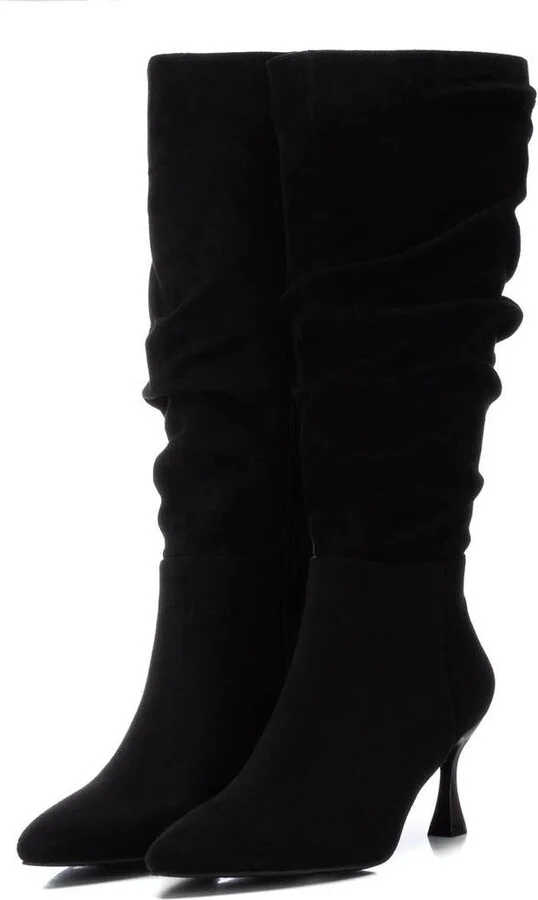 Xti Women's Suede Stiletto Boots By - Image 4
