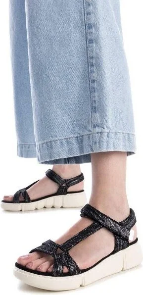 Xti Women's Summer Sandals 142318 Black - Image 2