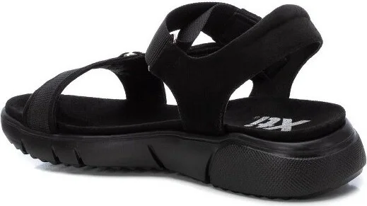 Xti Women's Textile Straps Sandals 141417 - Black, - Image 2